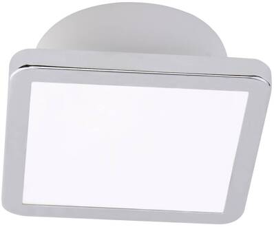 LightMe plafondlamp Aqua Uno, 11 x 11 cm, chroom, IP44
