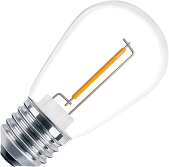 Lighto | LED filament | Grote fitting E27 | Helder | Kogellamp | 45mm | 1W | Dimbaar