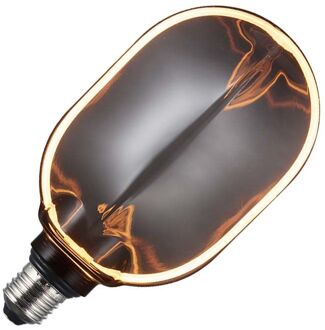 Lighto | LED Lamp | E27 Fitting | Ovaallamp | Rookglas | 100mm | 4W