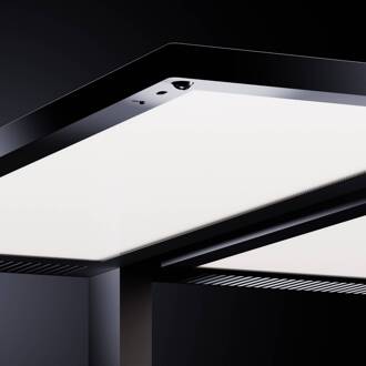 Lightpad, LED 2-lamps midden voet wit