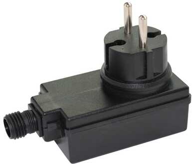 Lightpro 12V LED Transformator - 24 Watt - LED Driver - IP44 Waterdicht Zwart