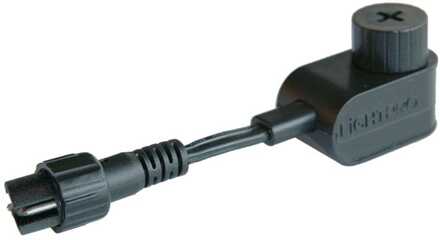 Lightpro Connector - Type M (Male) - IP44 Waterdicht - Zwart