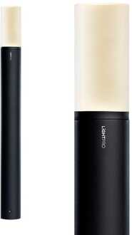 Lightpro Oberon Hi LED Sokkellamp - 66 cm - 4 Watt - 345 Lumen - 3000K warm wit - 12V - 6-Staps Dimbaar - Staande Buitenlamp - IP44 Waterdicht - Padverlichting - Antraciet