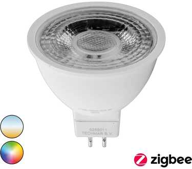Lightpro Smart LED Lamp MR16 - 5 Watt - 310 Lumen - Zigbee RGBCCT - 12V - Dimbaar via App - Wit