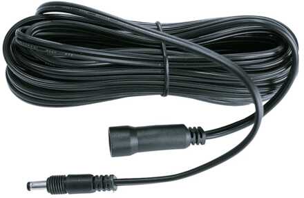 Lightpro Verlengkabel Sensor 6m - IP44 Waterdicht - 12V Zwart geanodiseerd