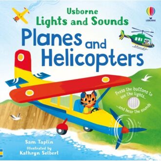 Lights And Sounds Planes And Helicopters - Lights And Sounds Books - Sam Taplin