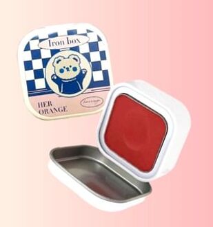 Lightweight Silky Soft Cheek Blusher - 4 Colors #01 Melon Orange