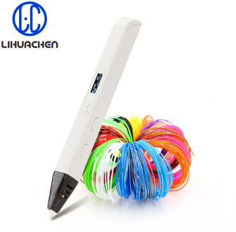 lihuachen RP800A 3D Printing Pen with OLED Display Professional 3D Drawing Pen for Doodling Art Craft Making and Education toys