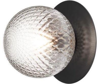 Liila 1 Outdoor Wandlamp - Zwart - Helder