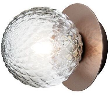 Liila 1 Small Wandlamp - Brons - Helder