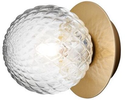 Liila 1 Small Wandlamp - Goud - Helder