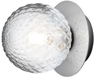 Liila 1 Small Wandlamp - Zilver - Helder