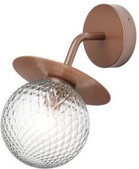 Liila Outdoor Wandlamp - Brons - Helder