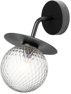 Liila Outdoor Wandlamp - Zwart - Helder