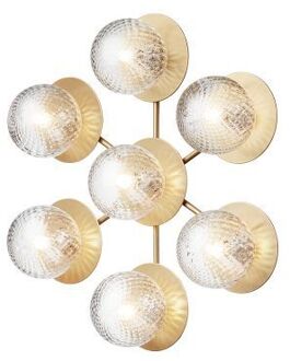 Liila Star Wandlamp - Goud - Helder