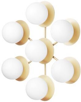 Liila Star Wandlamp - Goud - Opaal