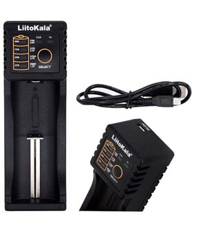Liitokala Lii-100B 18650 Battery Charger 26650 21700 14500 10440 Nimh Li-Ion Ni-Cd Smart Universal Battery Charger