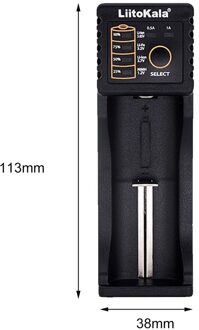 Liitokala Lii-100B 18650 Battery Charger 26650 21700 14500 10440 Nimh Li-Ion Ni-Cd Smart Universal Battery Charger