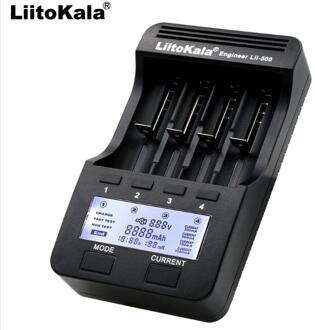 Liitokala Lii-500 Lii-PD4 Lii-500S LCD 3.7V 18650 18350 18500 21700 20700B 20700 14500 26650 AA NiMH lithium-batterij lader Lii-500 lader
