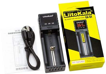 Liitokala Lii-PD4 Lii-S2 Lii-S4 Lii-500S 18650 Lithium batterij oplader 3.7 V 21700 26650 25500 18500 20700 14500 16340 AA Batterij Lii-S1 lader