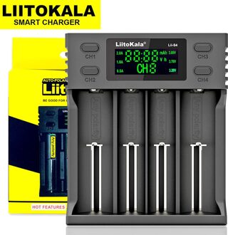 Liitokala Lii-PD4 Lii-S2 Lii-S4 Lii-500S 18650 Lithium batterij oplader 3.7 V 21700 26650 25500 18500 20700 14500 16340 AA Batterij Lii-S4 lader