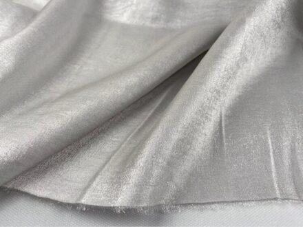 Lijden Zijde Glanzende Kleding Naaien Stoffen Lente Jas Jurk Shirt Jurken Gordijnstof Blauw Grijs Rood 28-1 helder zilver