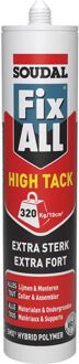 lijm 'Fix All High 'Tack' grijs 290 ml