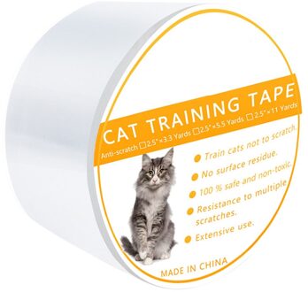 Lijm Kat Training Tape Tool Meubels Oppervlakken Guard Home Anti-Kras Sofa Bescherming Mat Veilig Huisdier Deur Pvc