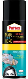 Lijm Pattex hobby spuitbus permanent 400ml