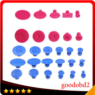 Lijm Puller Tabs Verveloos Dent Repair Tools Deuk Tabs Zuignap Hand Tool Set Kit Herramentas 28 Stks/set Hoge Tab