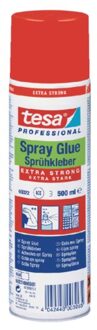 Lijm Tesa spray permanent extra strong 500ml
