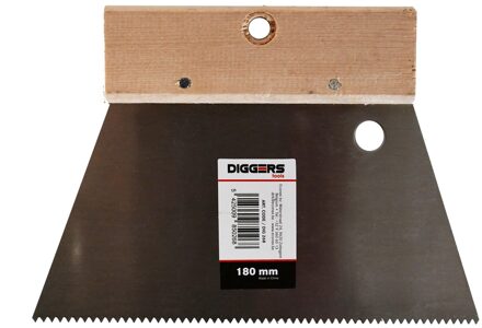 Lijmkam | 180mm | Fijn - DIG268