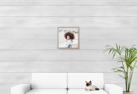 Lijst taupe 40 x 40 cm