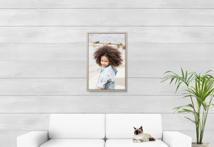 Lijst taupe 50 x 75 cm