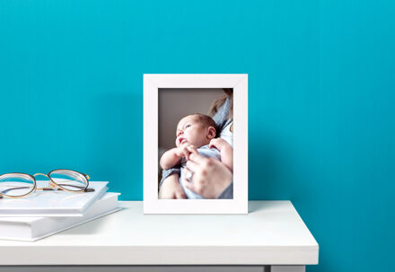 Lijst wit 10 x 15 cm