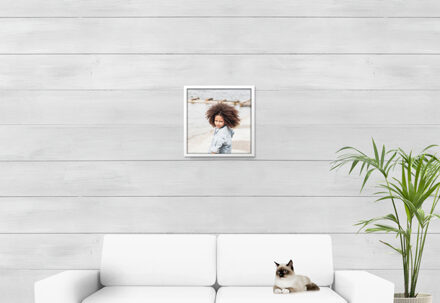 Lijst wit 40 x 40 cm