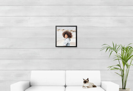 Lijst zwart 40 x 40 cm