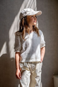 Like Flo F511-5107 elva blouse 3/4 Ecru - 116