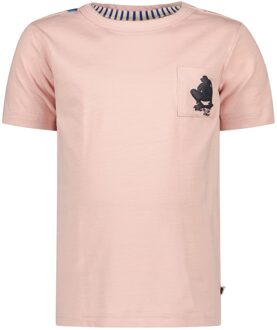 Like Flo Jongens t-shirt - Oud roze - Maat 128