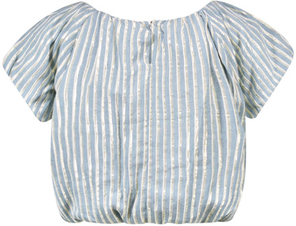 Like Flo meisjes blouse Blauw - 122-128