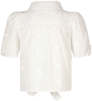 Like Flo meisjes blouse Ecru - 110
