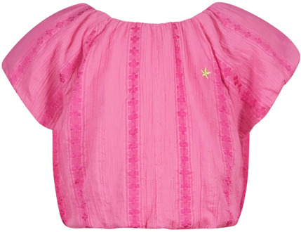Like Flo meisjes blouse Fuchsia - 104