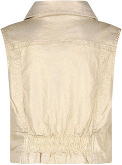 Like Flo meisjes gilet Goud - 128-140