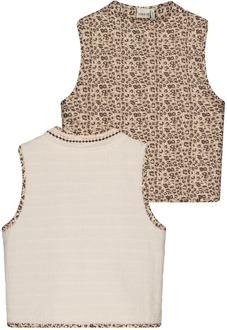 Like Flo meisjes gilet Zand - 104-116