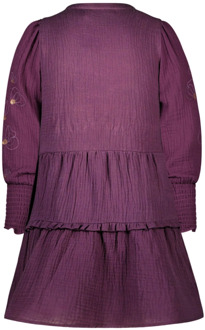 Like Flo meisjes jurk Bordeaux - 152