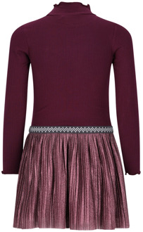 Like Flo meisjes jurk Bordeaux - 158