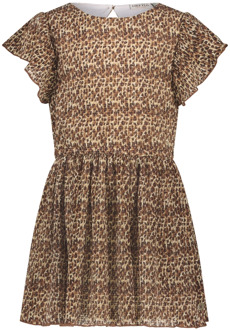 Like Flo meisjes jurk Bruin - 122