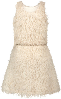 Like Flo meisjes jurk Ecru - 110