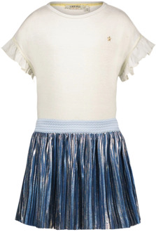 Like Flo meisjes jurk Ecru - 122