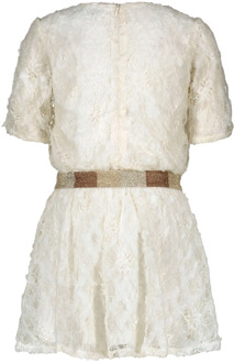 Like Flo meisjes jurk Ecru - 128